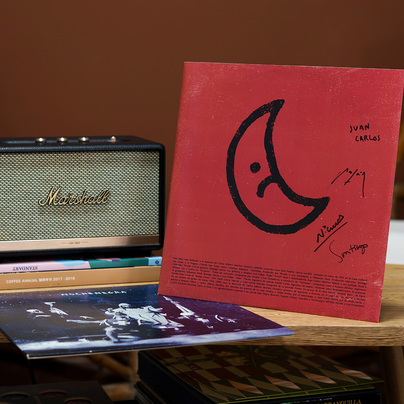 Nicólas y los Fumadores | Noche Negra - Vinilo Firmado